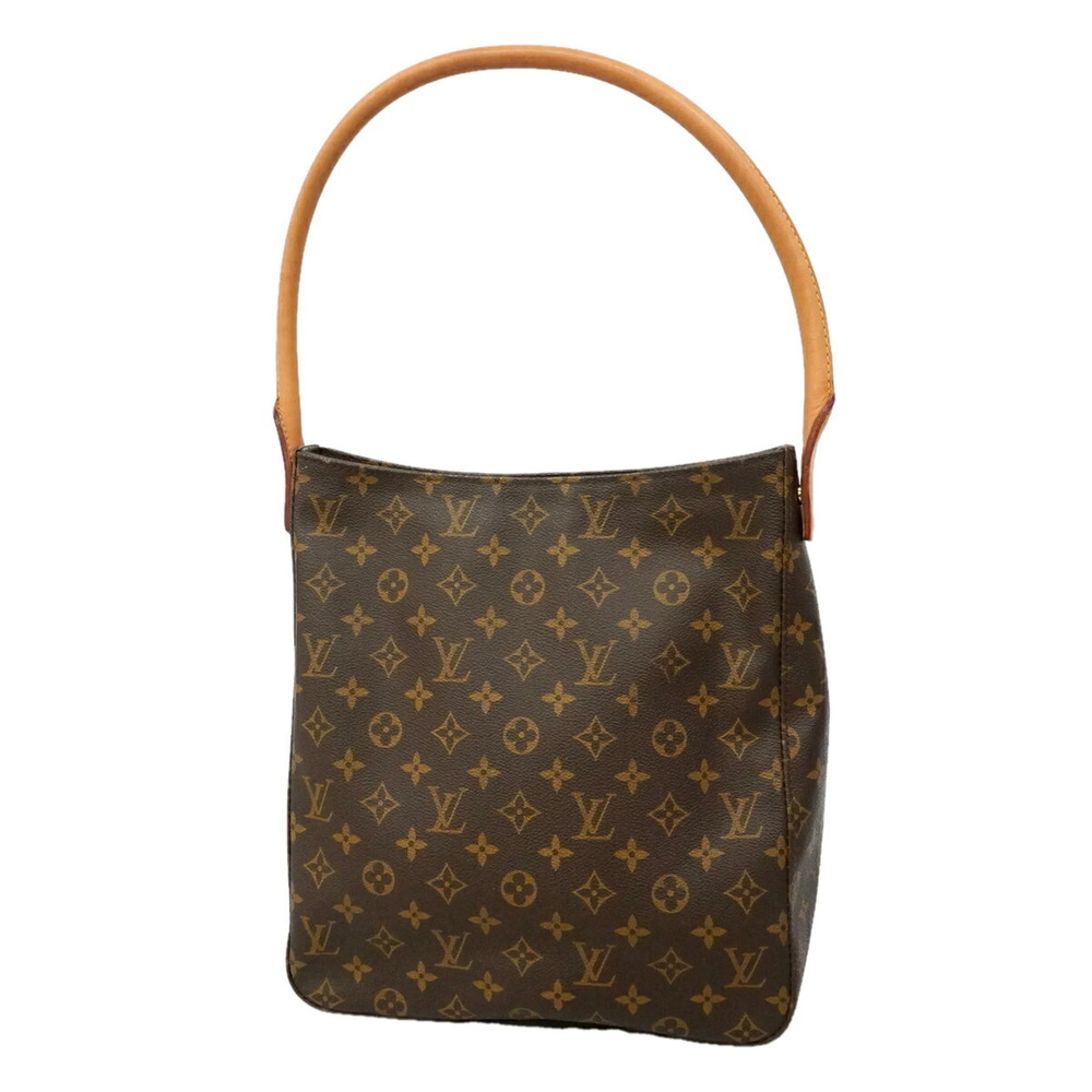 Louis Vuitton Monogram Looping GM Shoulder Bag M51145 Brown (Women's)
